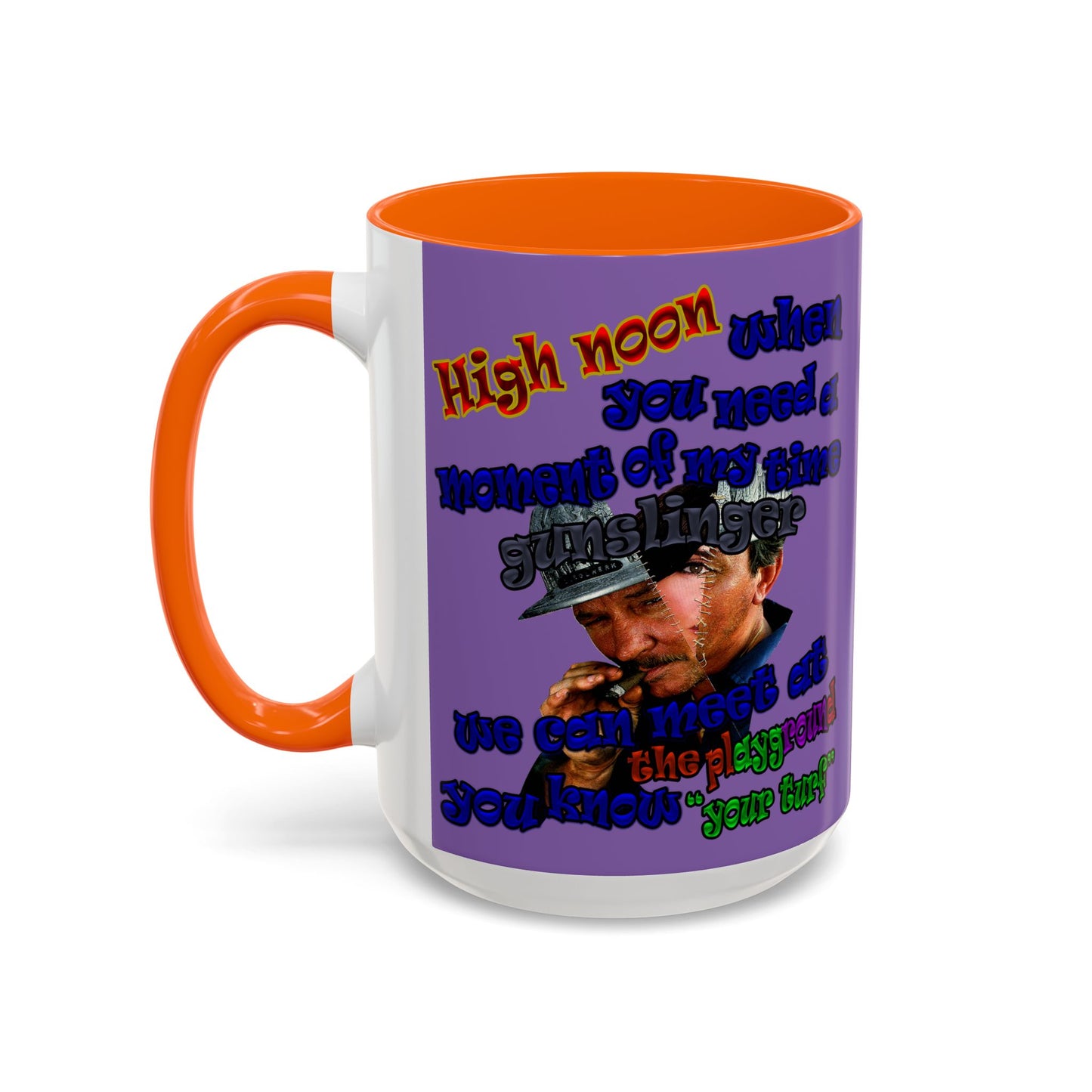 high noon - Accent Mug (light purple)