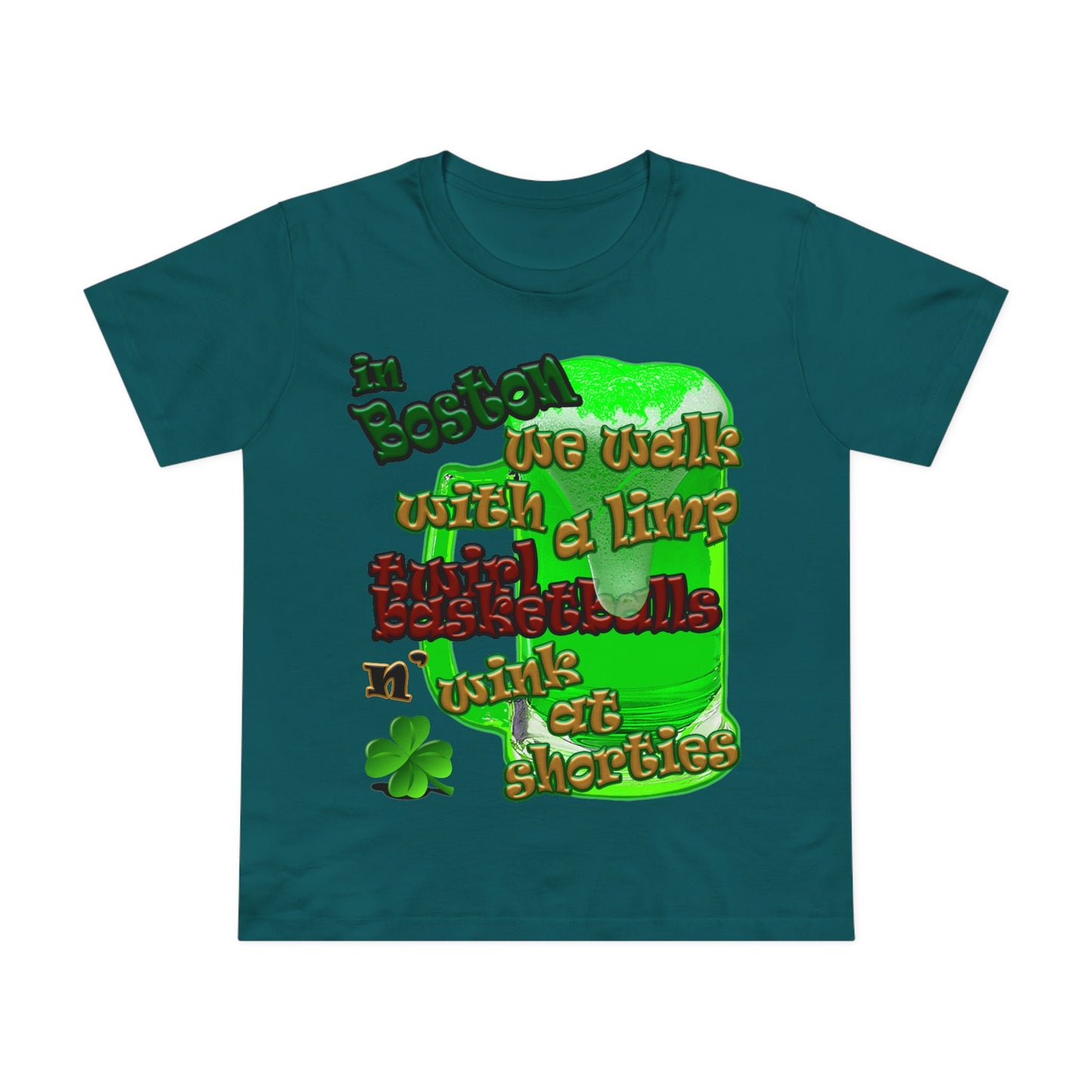 celtics logo - Women’s Maple Tee