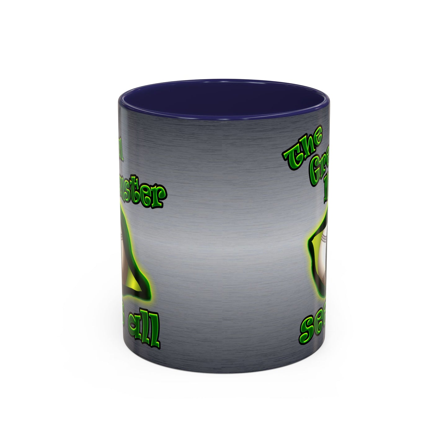 green monster - Accent Mug (brushed nickel)