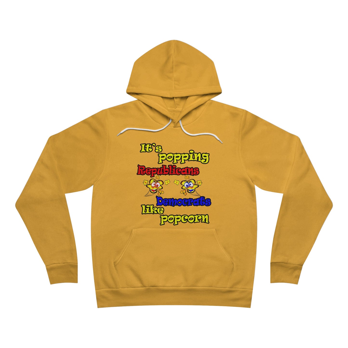 popping like popcorn - Unisex Sponge Fleece Pullover Hoodie