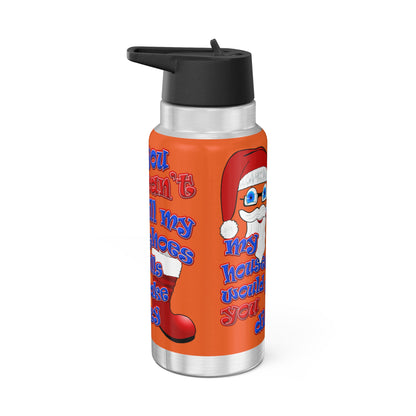 santa's shoes - Gator Tumbler, 32oz (orange)