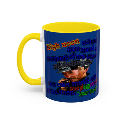 high noon - Accent Mug (dark blue)