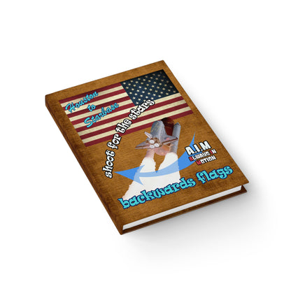 shoot for the stars - journal-blank (brown papyrus)