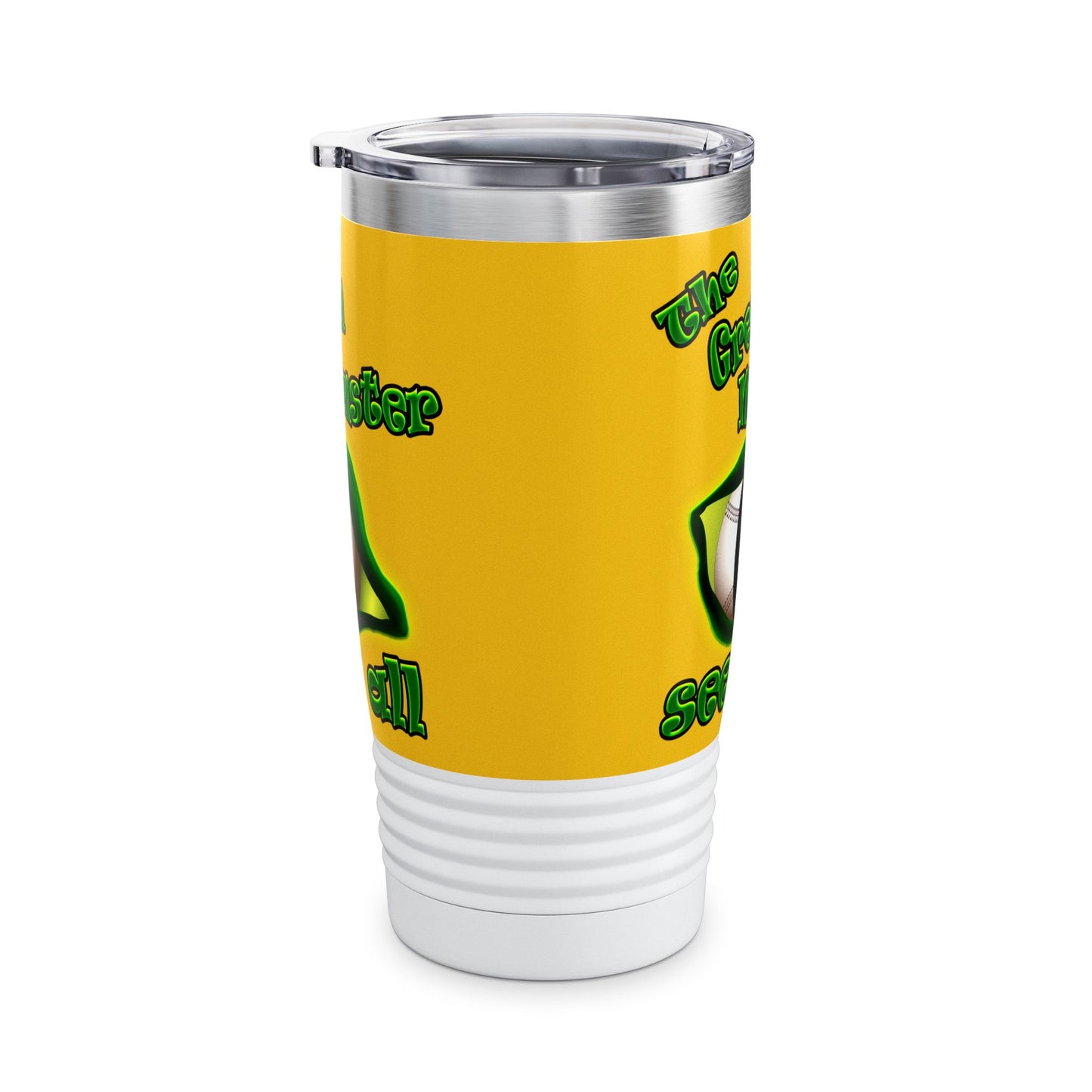 green monster - Ringneck Tumbler, 20oz (yellow)