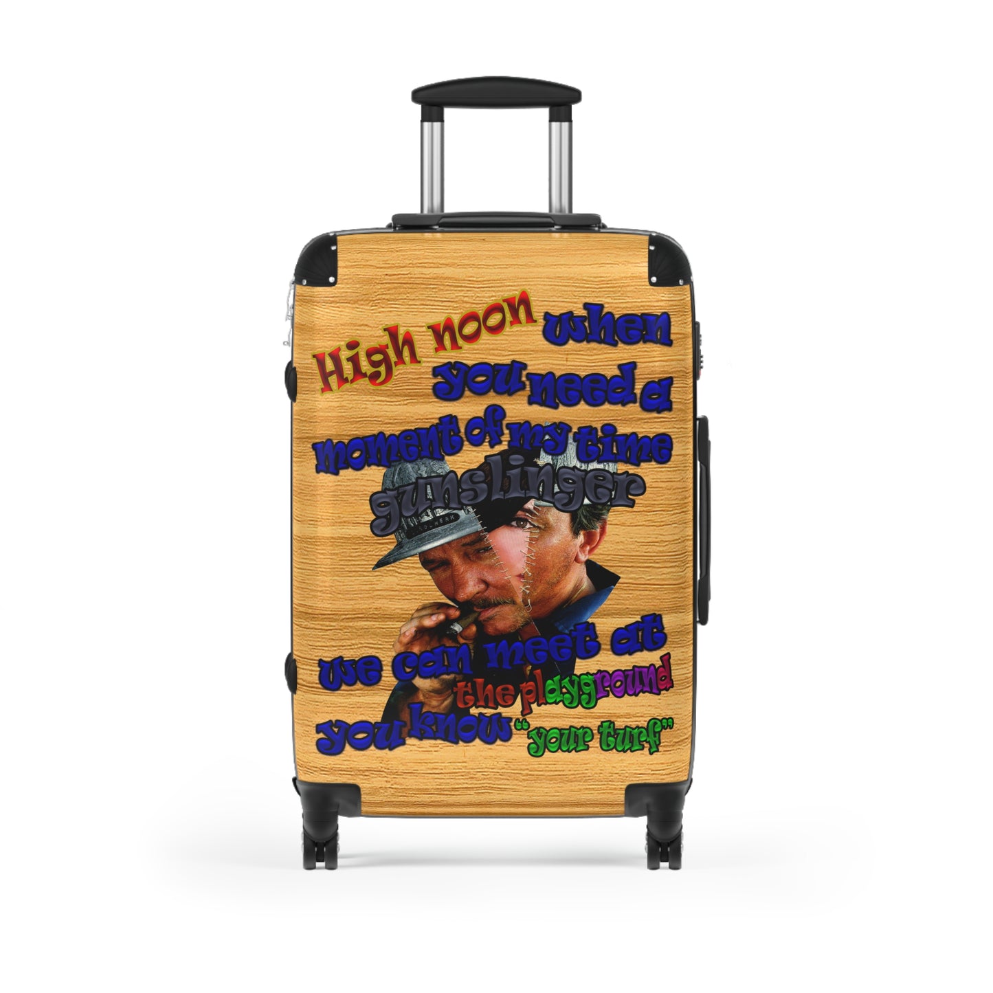 high noon - Suitcase (butterscotch wood finish)