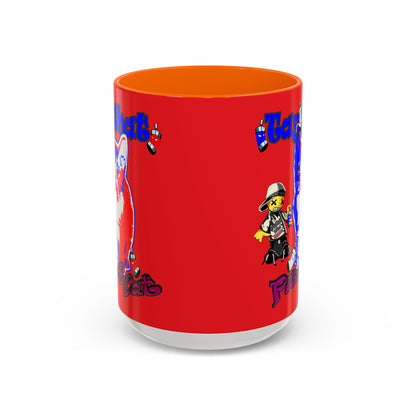 tag that - Accent Mug (red)