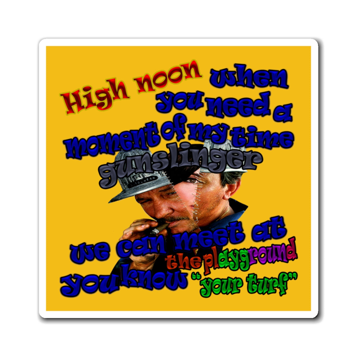 high noon - Magnets - (yellow)