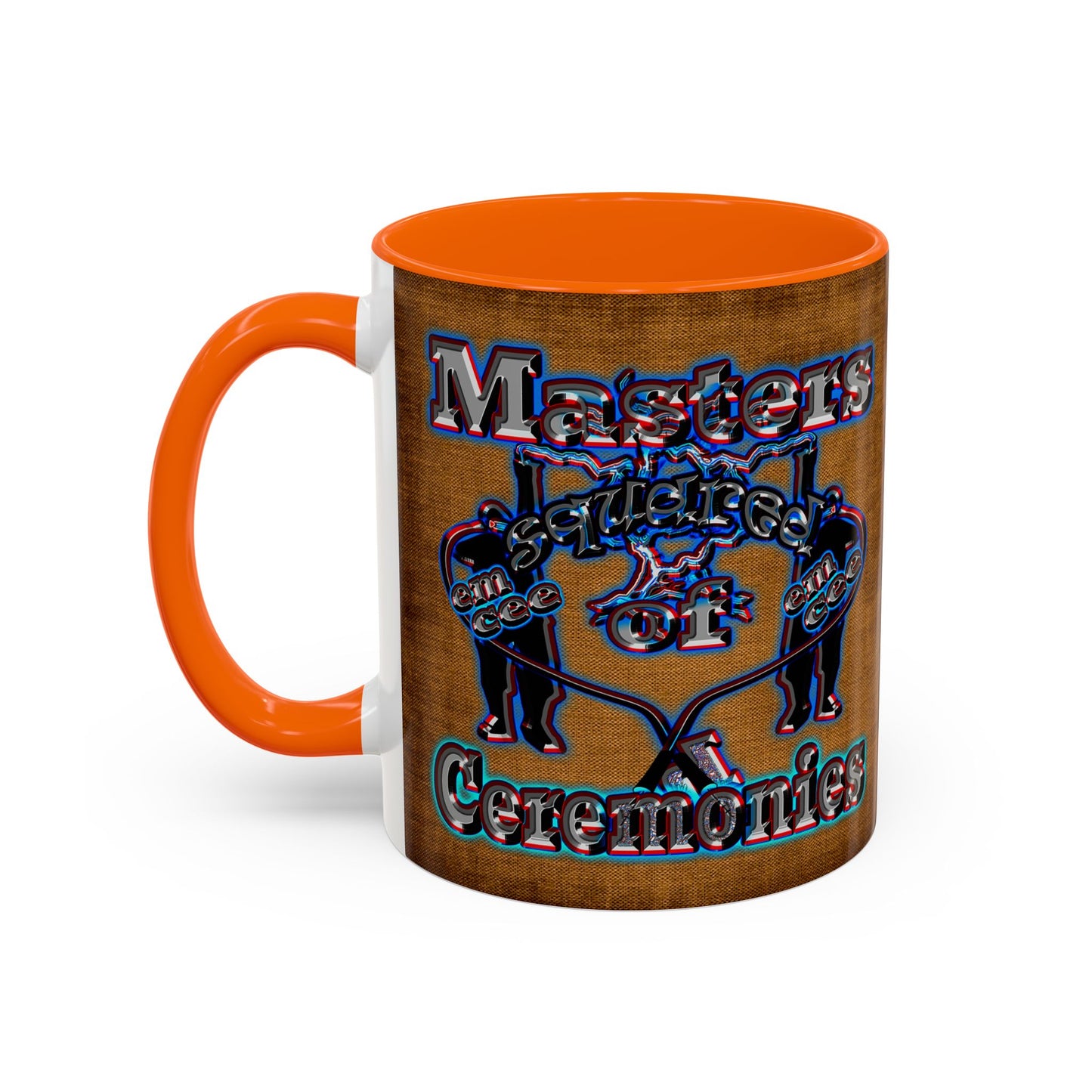 em cee squared - Accent Mug (brown papyrus)