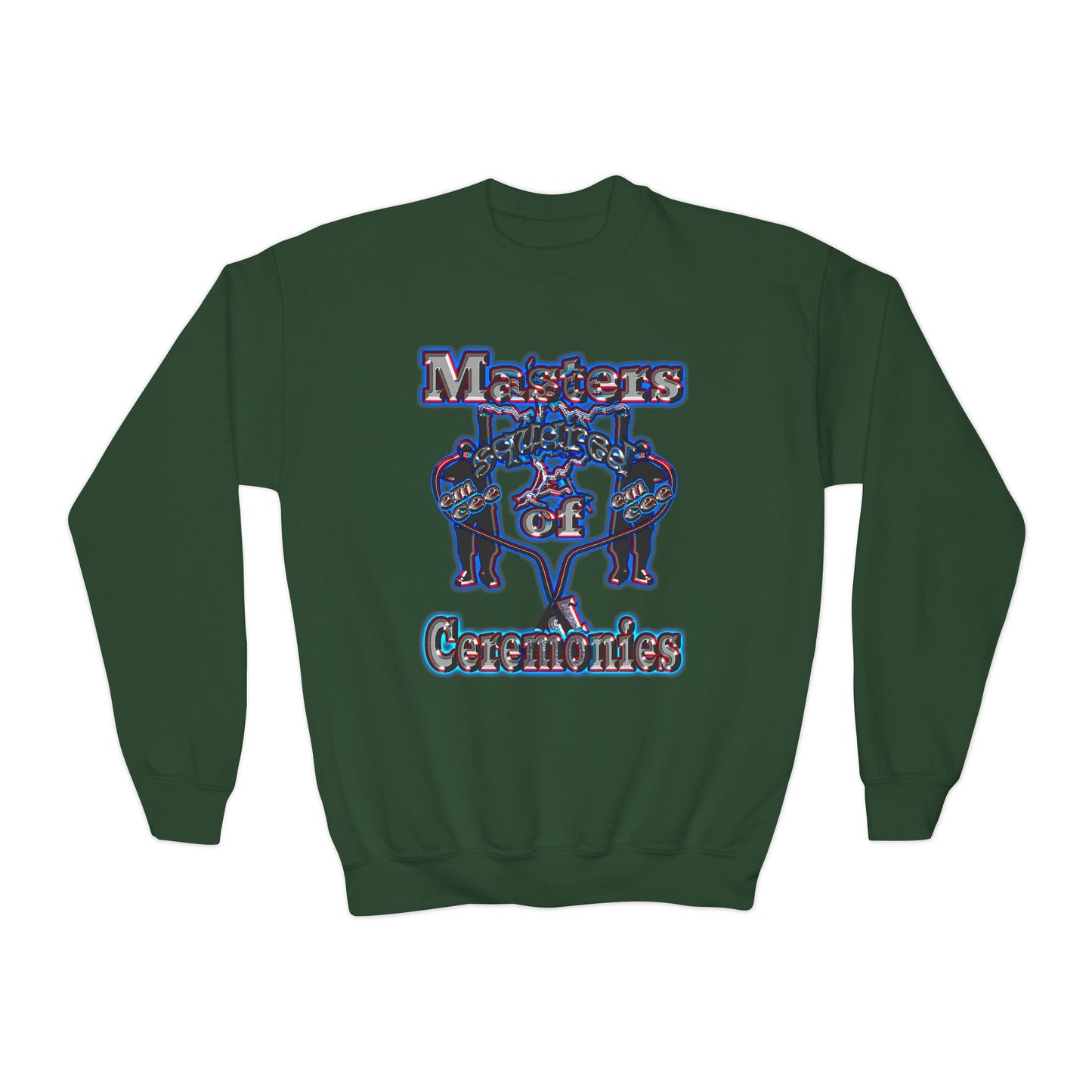 em cee squared - Youth Crewneck Sweatshirt