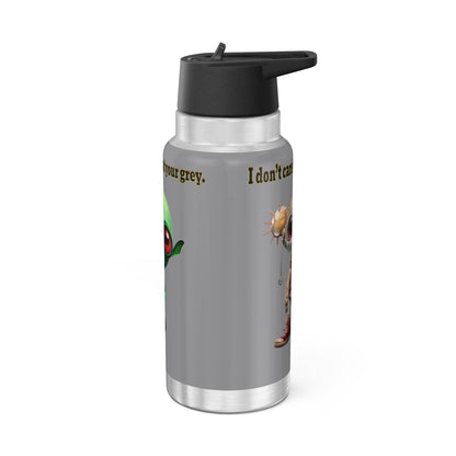 I don't care that your grey - Gator Tumbler, 32oz (grey)