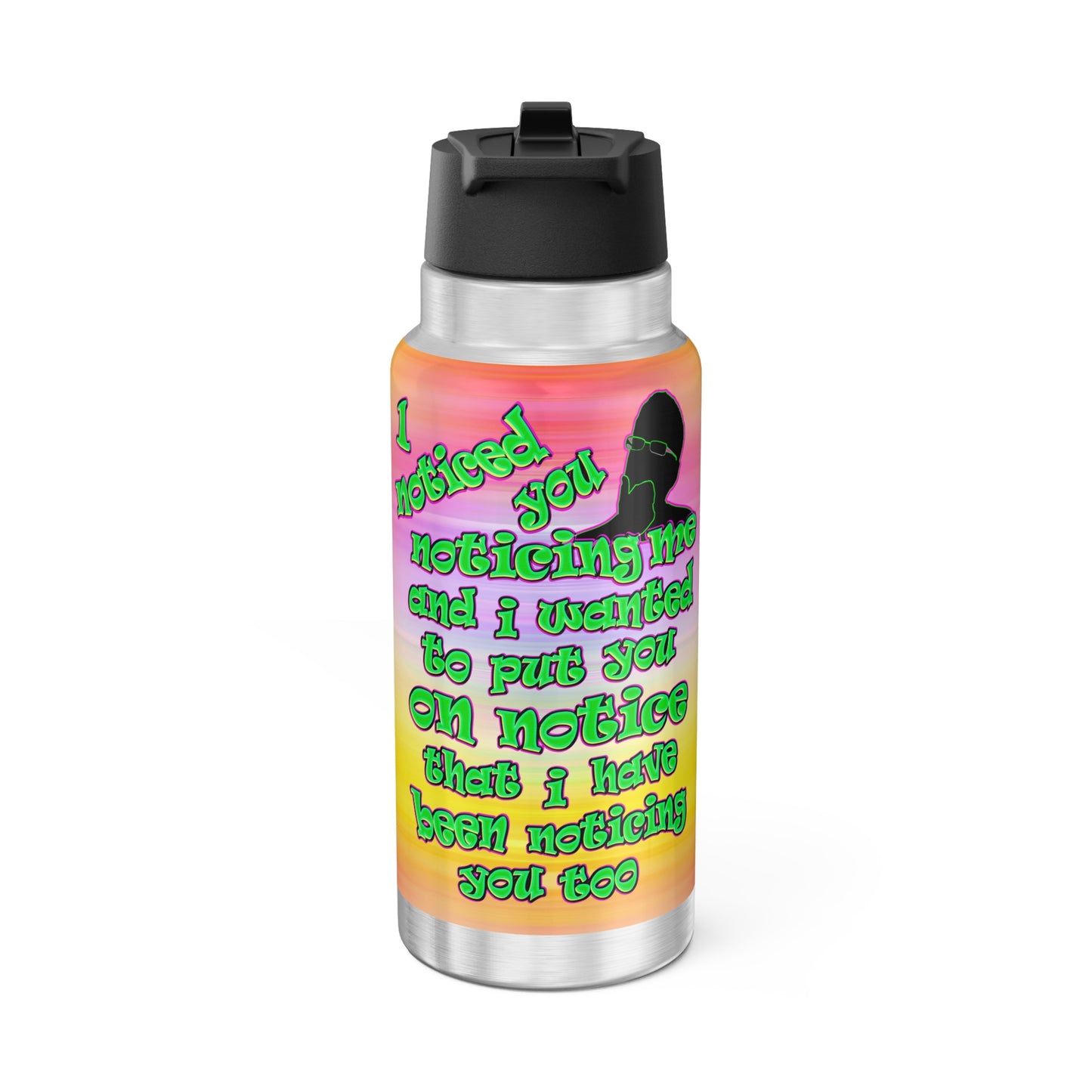 noticed you noticing - Gator Tumbler, 32oz  (color blur)