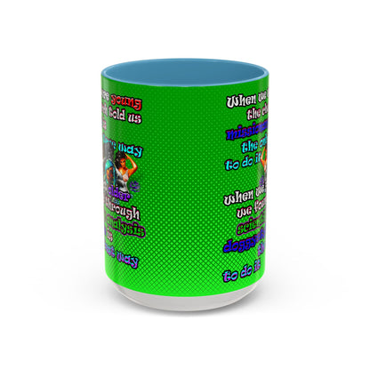 doggystyle - Accent Mug (logo green)