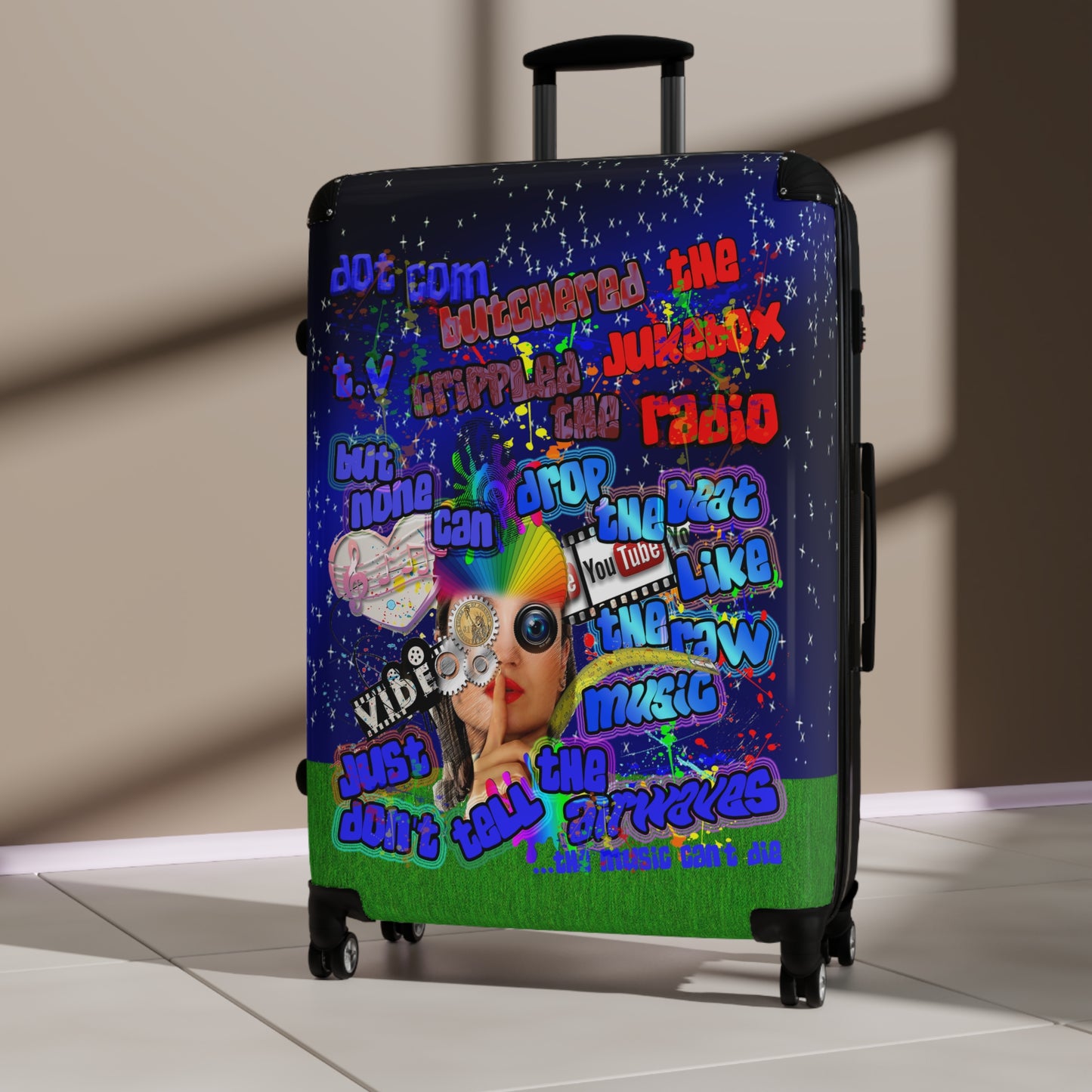 drop the beat - Suitcase ('snoops' background)