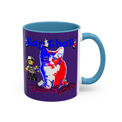 tag that - Accent Mug (purple)