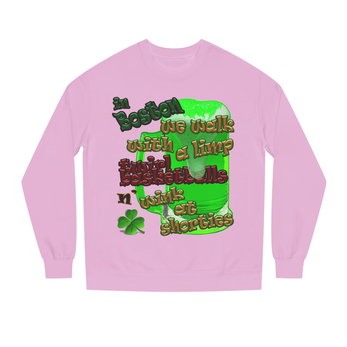 celtics logo - Unisex Crew Neck Sweatshirt