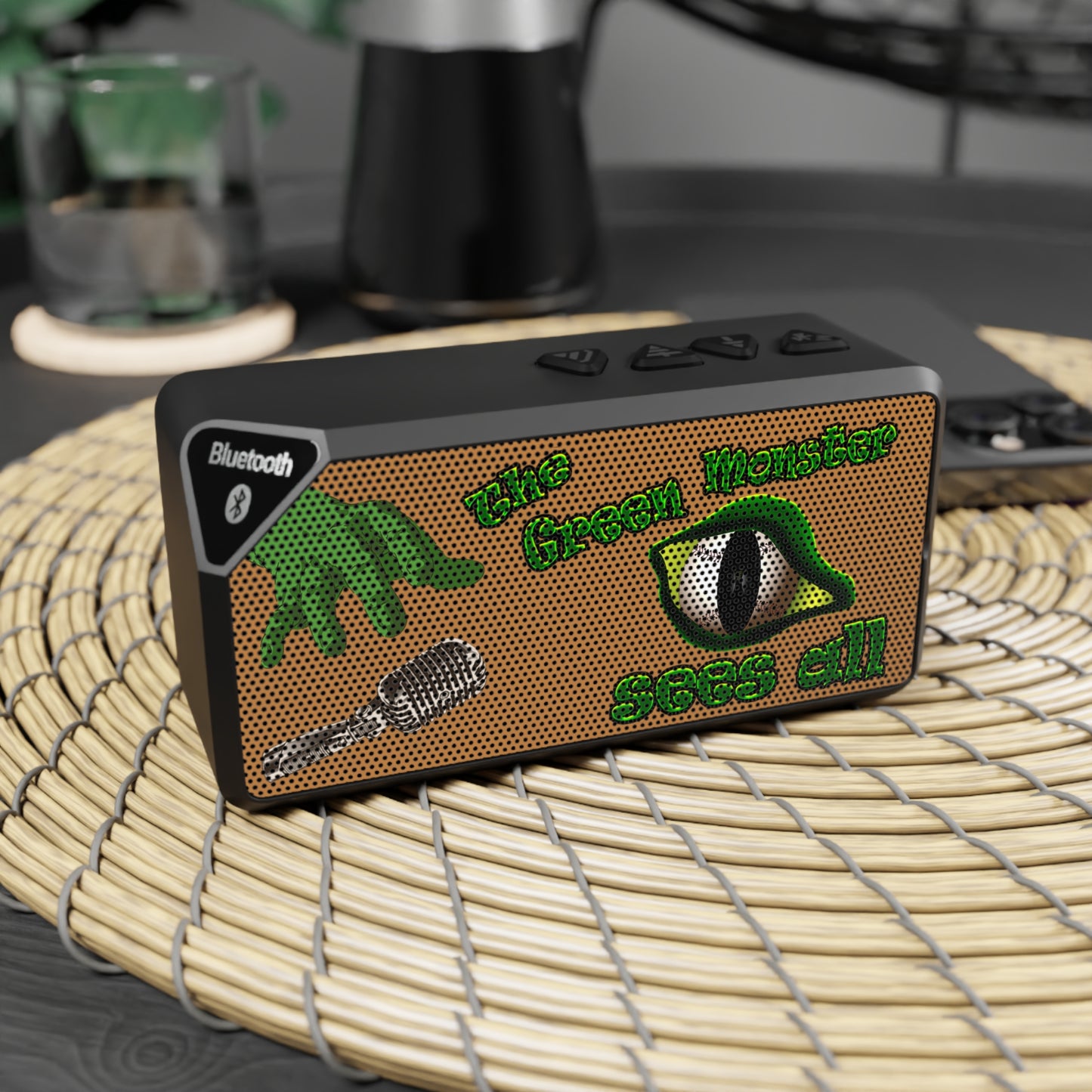 green monster - Jabba Bluetooth Speaker (light brown)