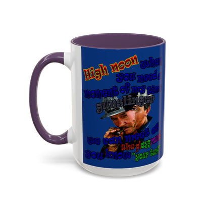 high noon - Accent Mug (dark blue)