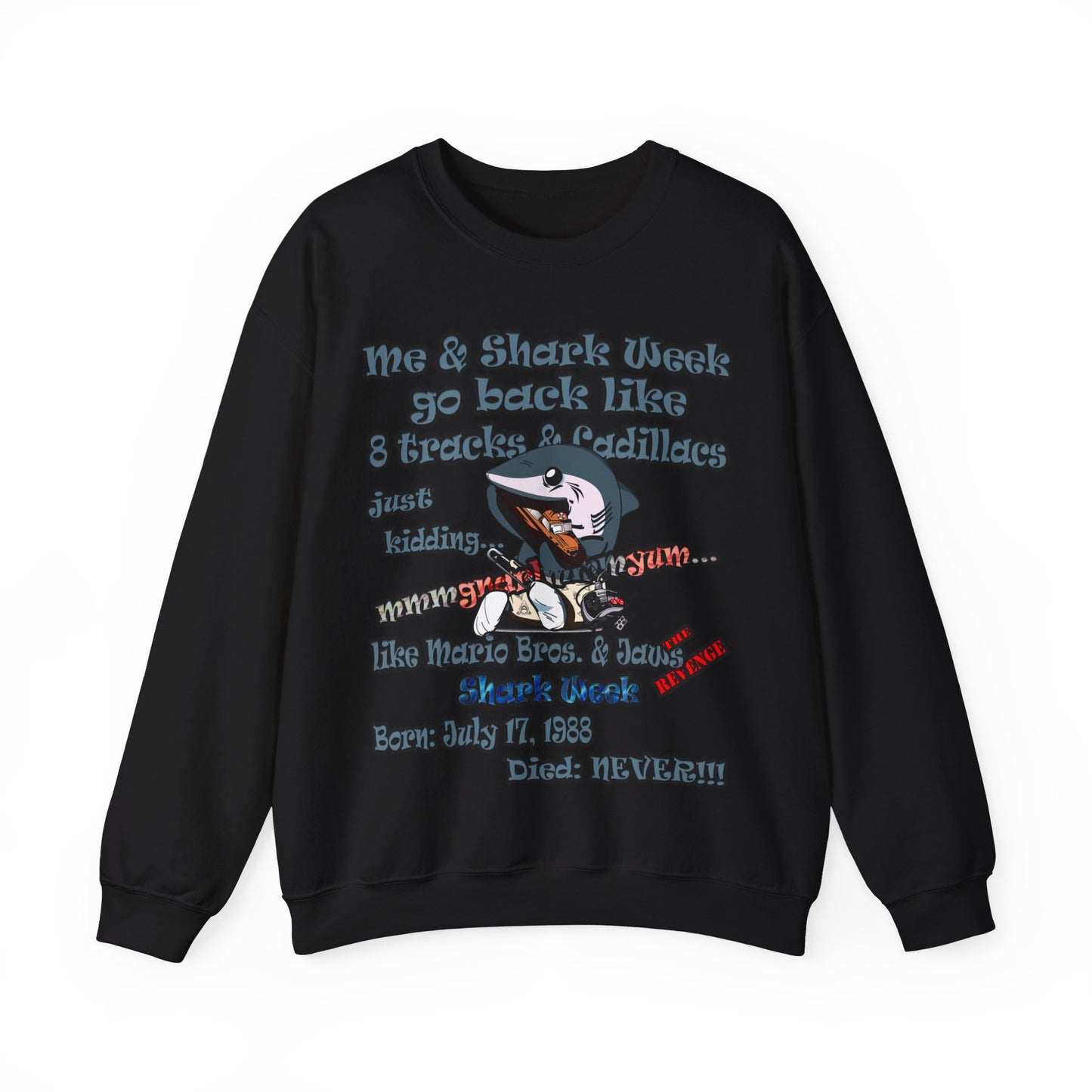 shark week - Unisex Heavy Blend™ Crewneck Sweatshirt