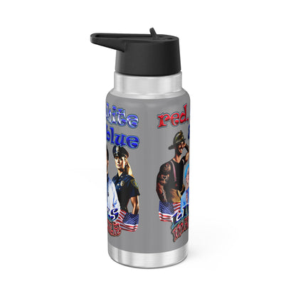 rw&b lives matter - Gator Tumbler, 32oz (grey)