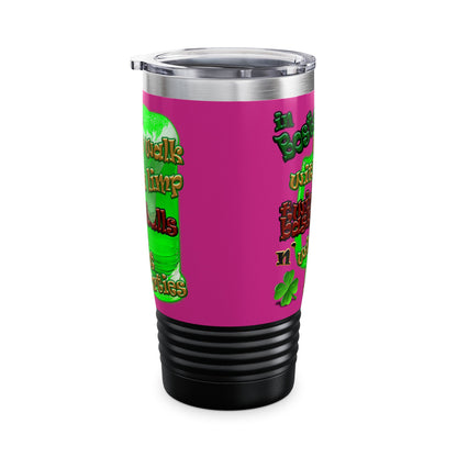 celtics logo - Ringneck Tumbler, 20oz (pink)