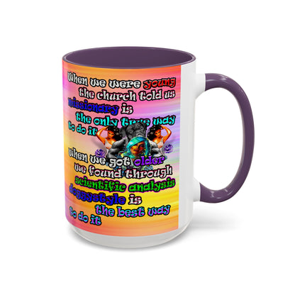 doggystyle - Accent Mug (color blur)