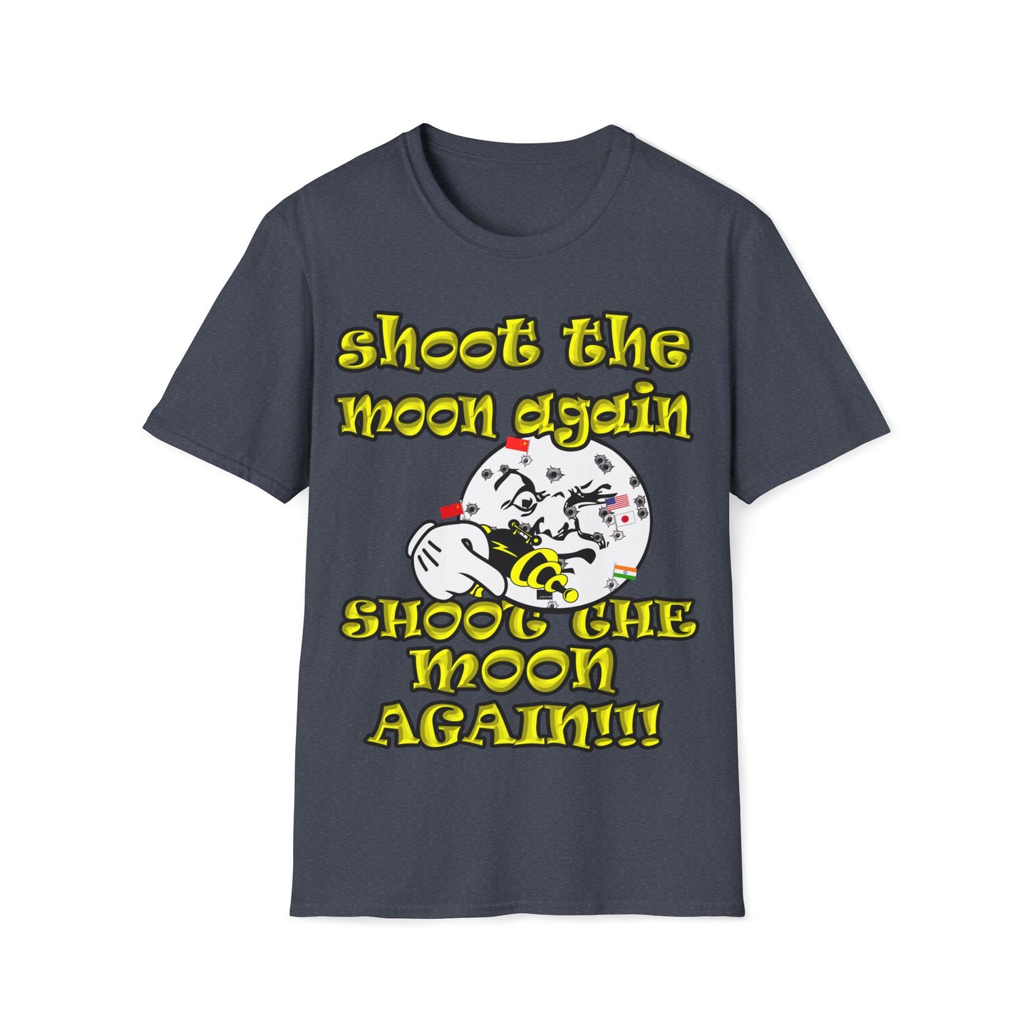 shoot the moon again - Unisex Softstyle T-Shirt