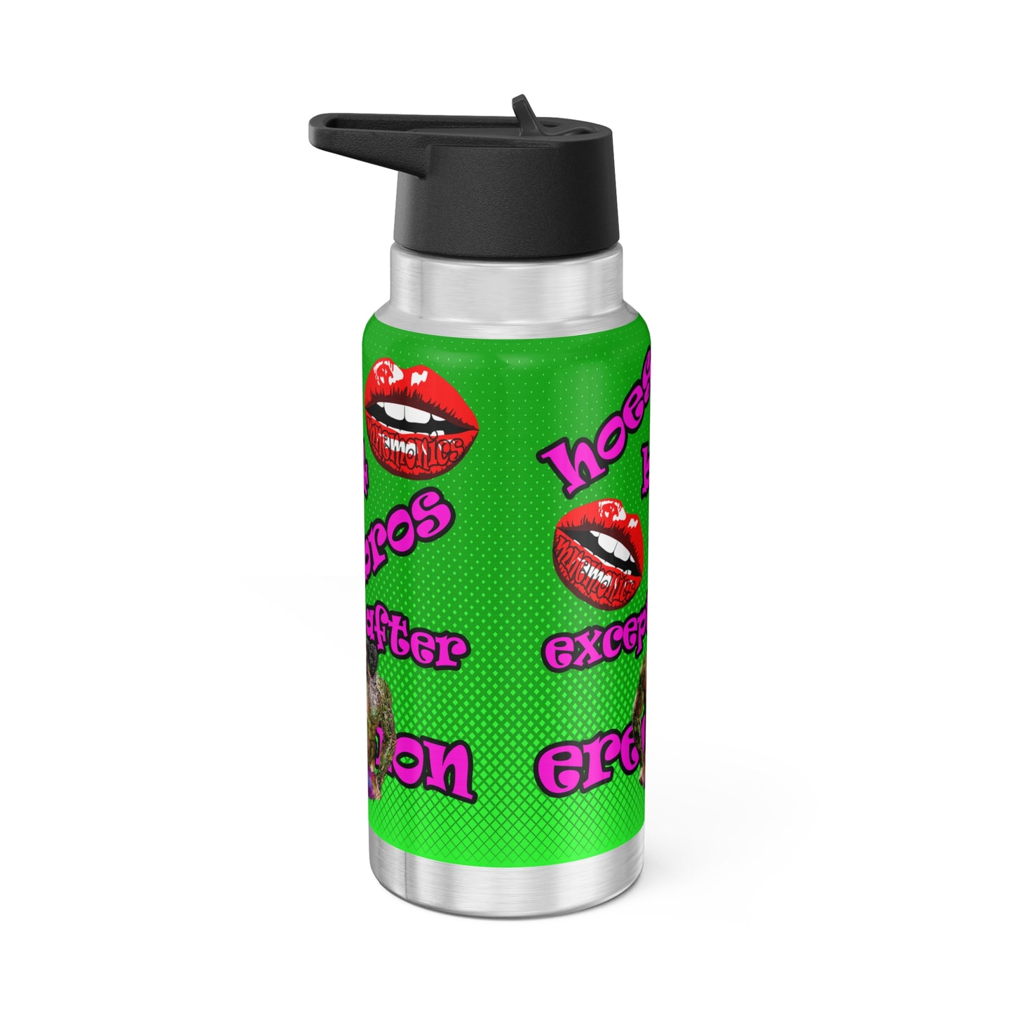 hoes b4 bros - Gator Tumbler, 32oz  (logo green)