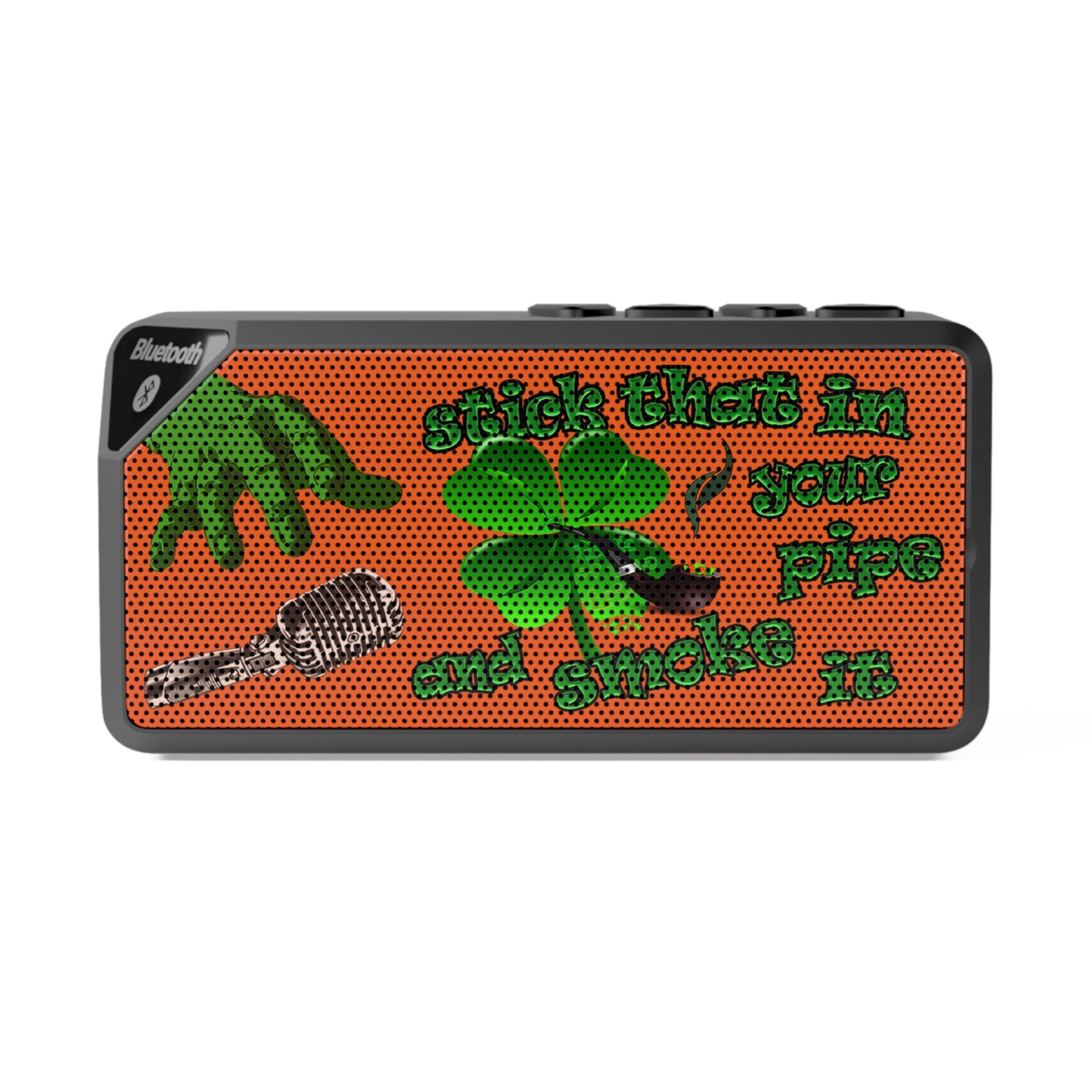 stick that in your pipe and smoke it - Jabba Bluetooth Speaker (orange)