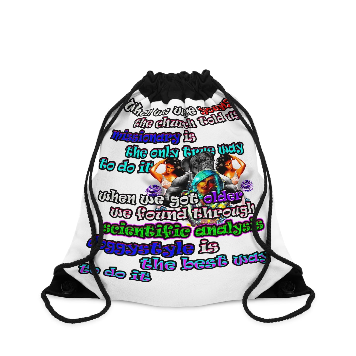 doggystyle - Drawstring Bag (white)