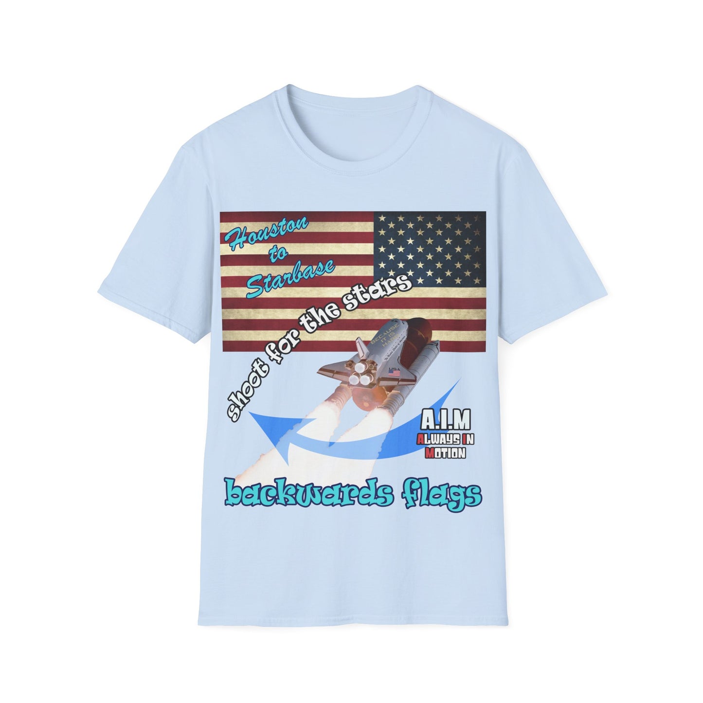 shoot for the stars - Unisex Softstyle T-Shirt