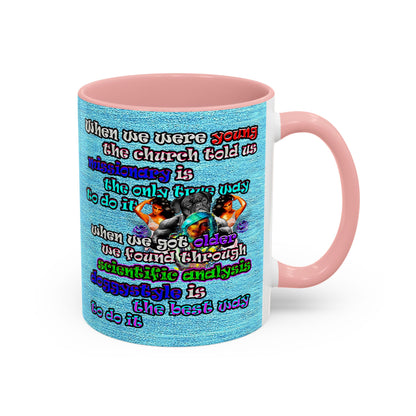 doggystyle - Accent Mug (faded blue)