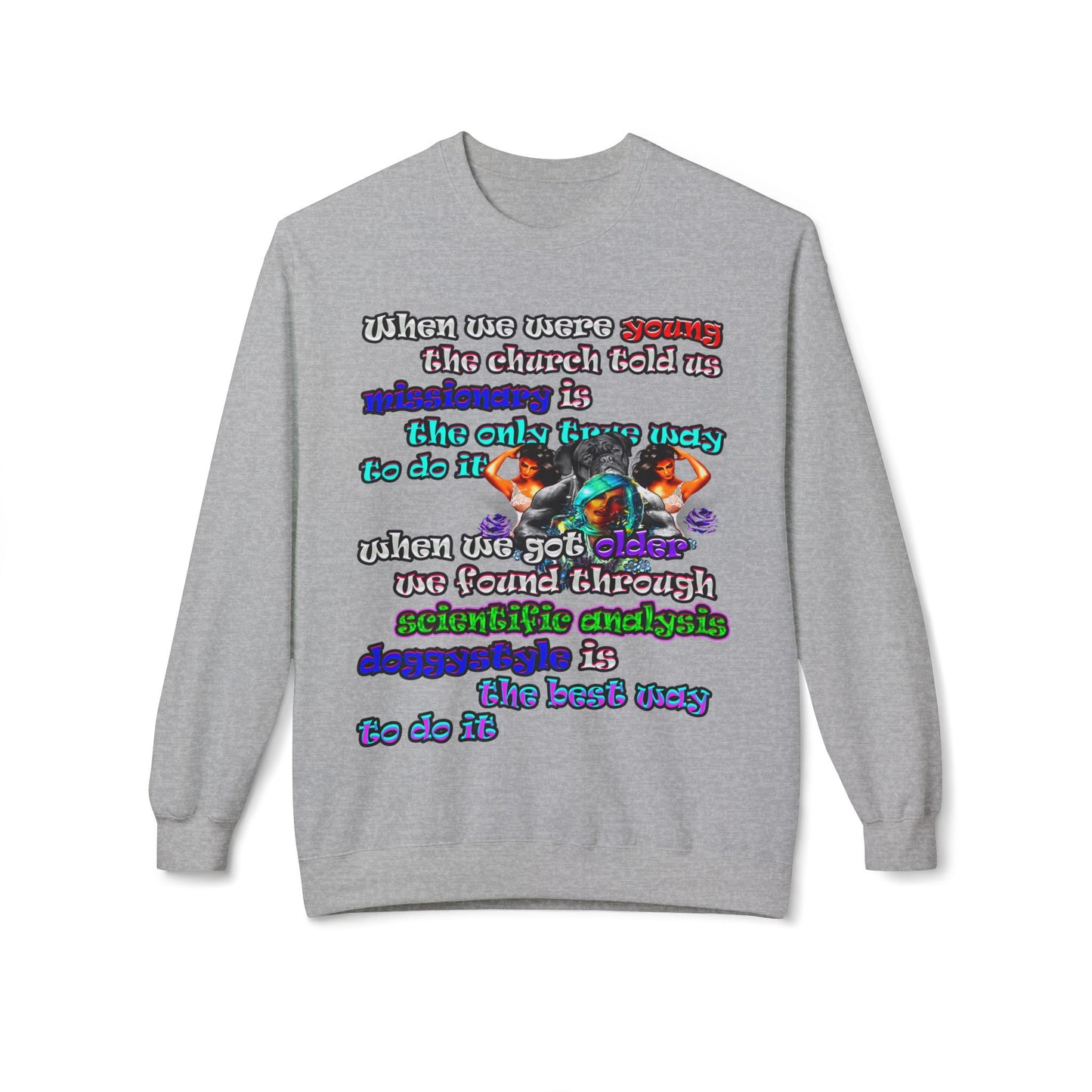 doggystyle - Unisex Midweight Softstyle Fleece Crewneck Sweatshirt
