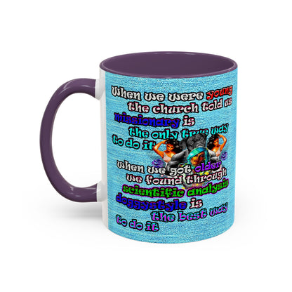 doggystyle - Accent Mug (faded blue)