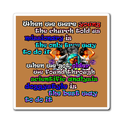 doggystyle - Magnets - (light brown)