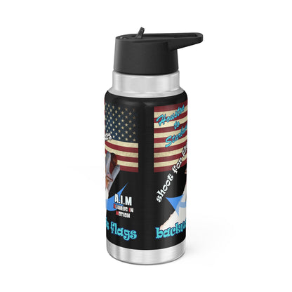 shoot for the stars - Gator Tumbler, 32oz (black)