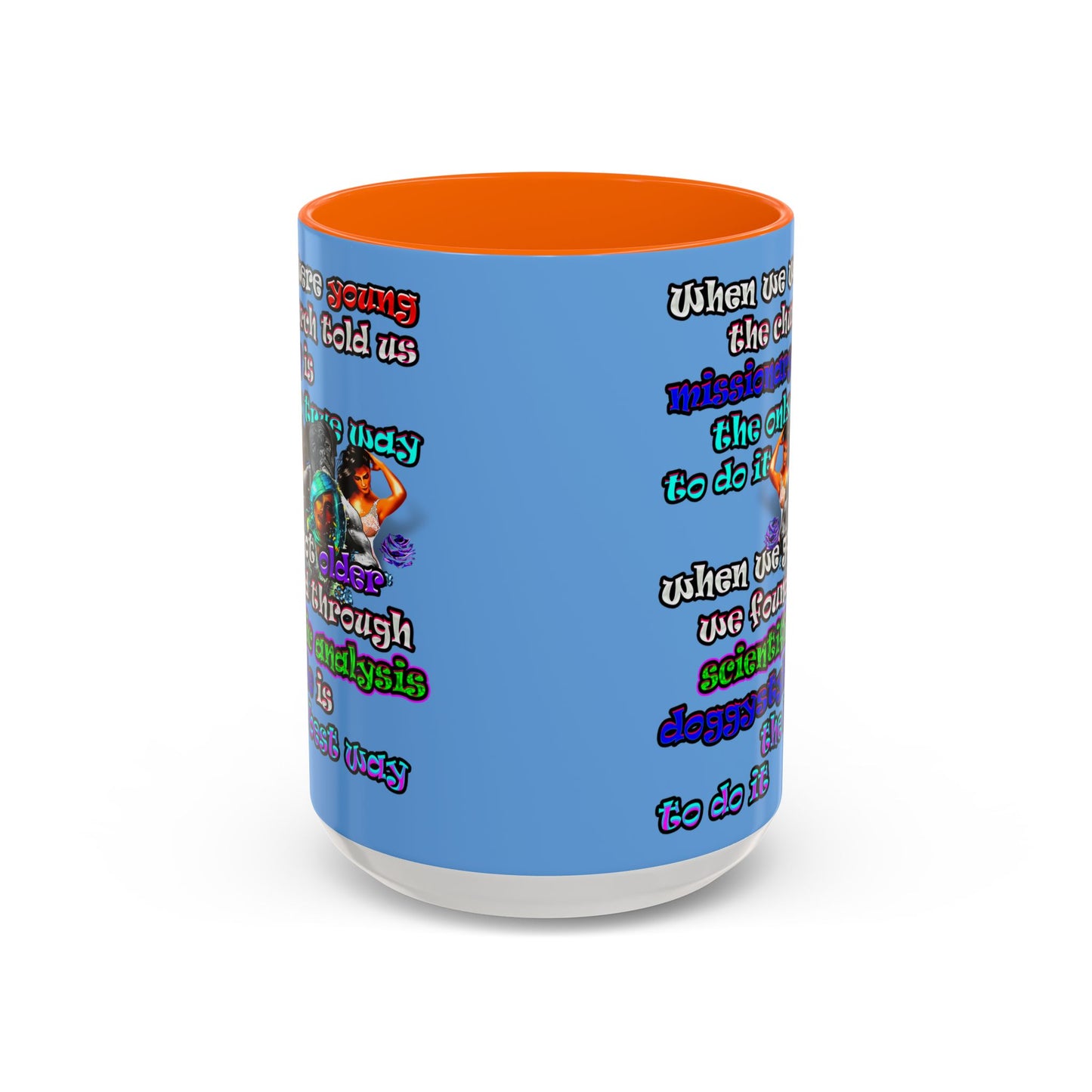 doggystyle - Accent Mug (light blue)