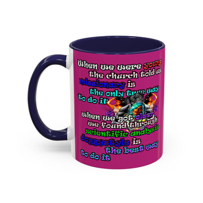 doggystyle - Accent Mug (pink)