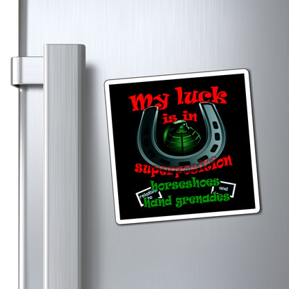 my luck - Magnets - (black)