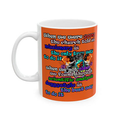 doggystyle - White Mug (orange)