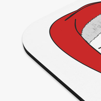 santa's shoes - Mouse Pad (Rectangle) (white)