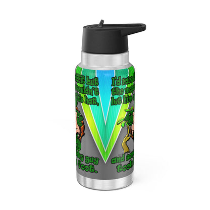 turtle race - Gator Tumbler, 32oz  (rainbow split)