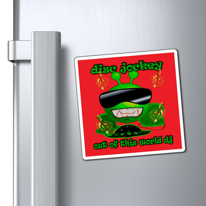 disc jockey - Magnets - (red)