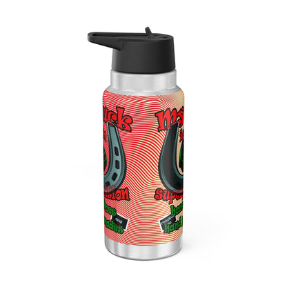 my luck - Gator Tumbler, 32oz  (yellow-orange wave)