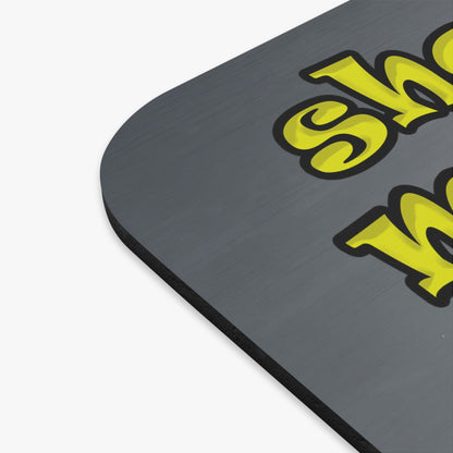 shoot the moon again - Mouse Pad (Rectangle) (grey-light grey)
