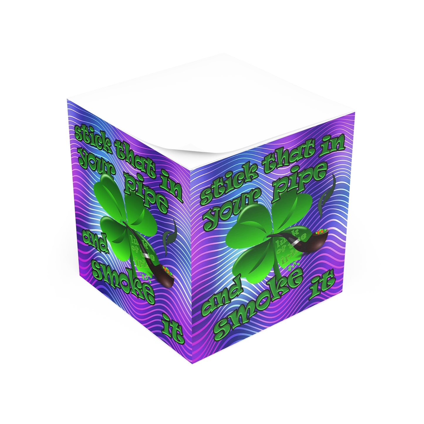 stick that in your pipe and smoke it - note cube (purple wave)