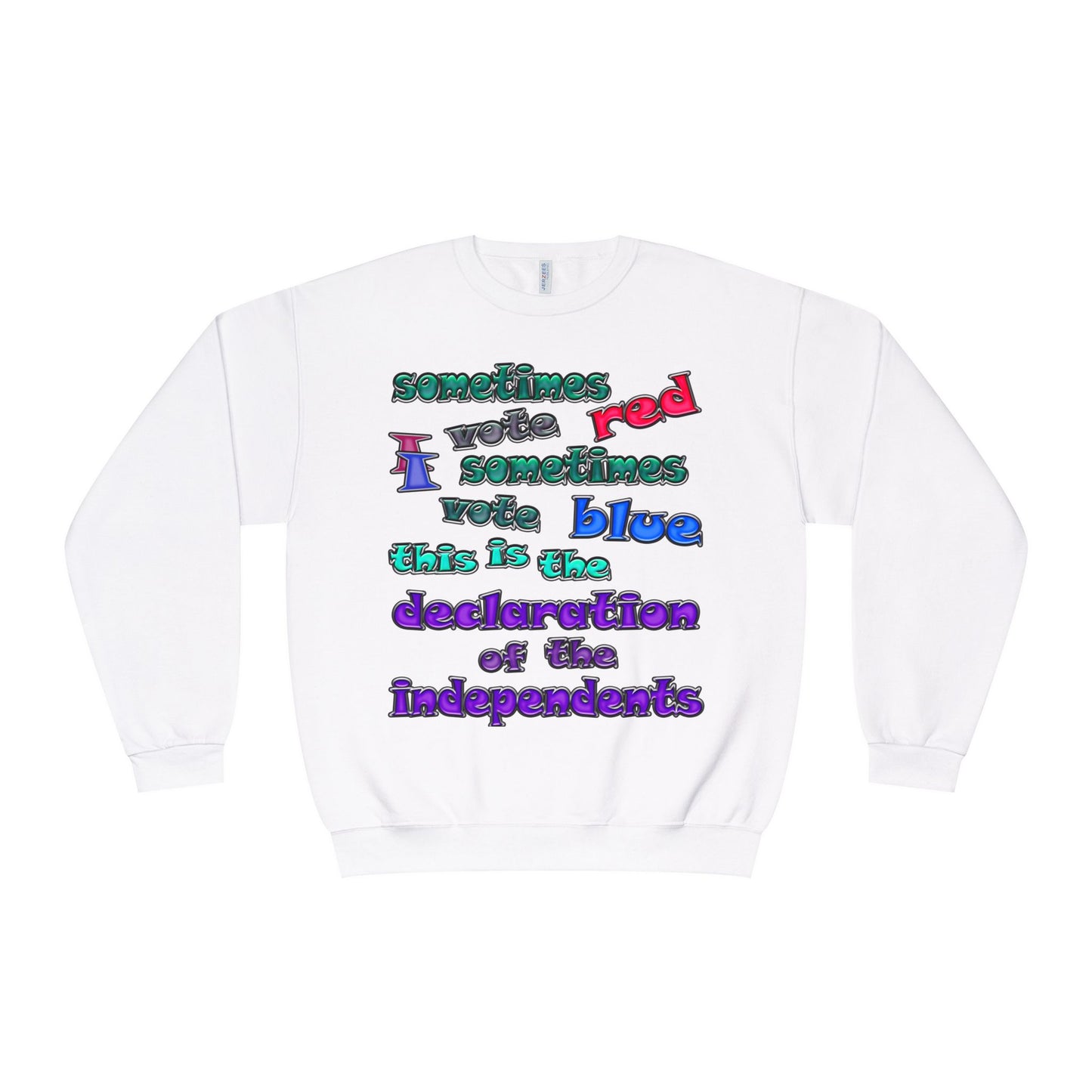 declaration of the independents - Unisex NuBlend® Crewneck Sweatshirt