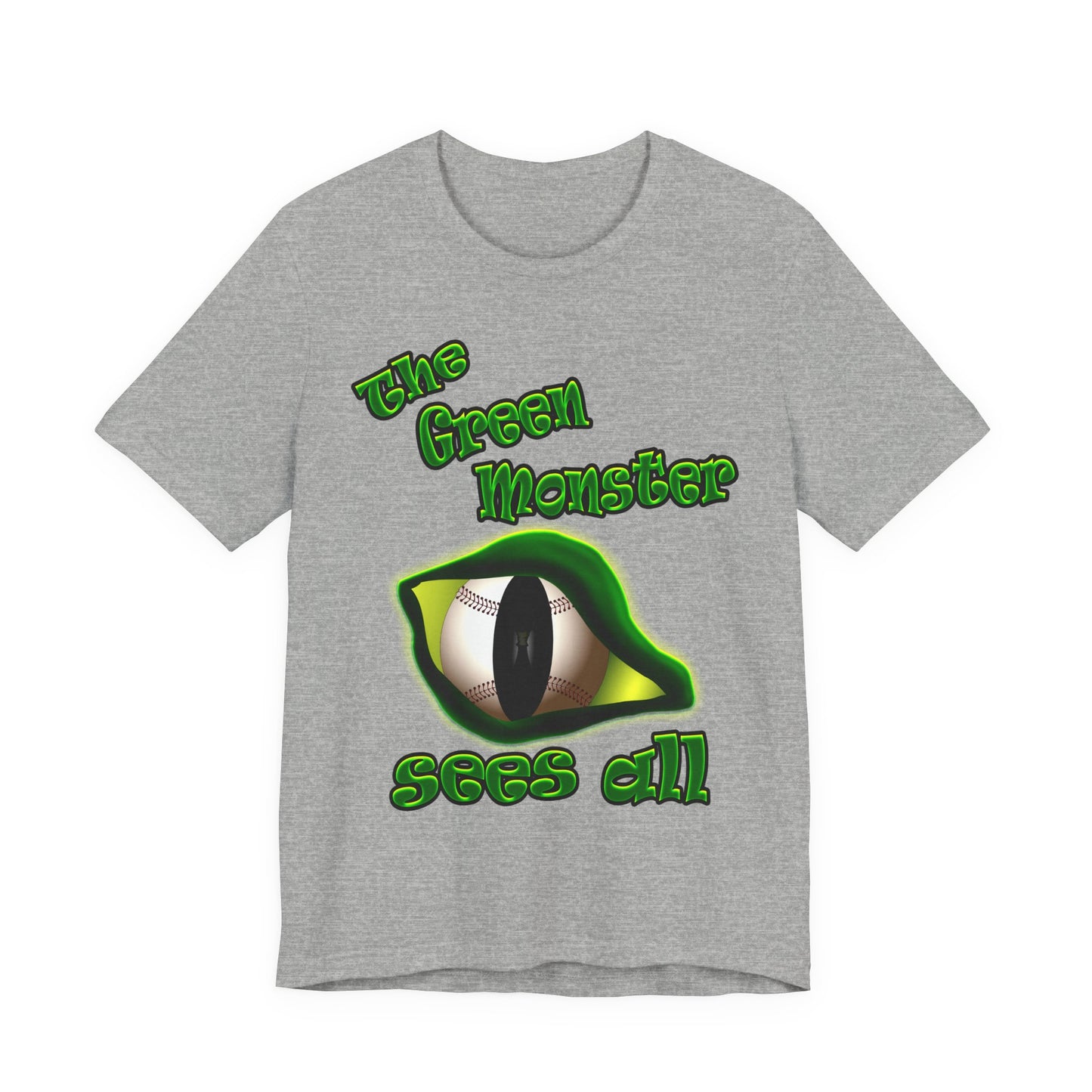 green monster - Unisex Jersey Short Sleeve Tee