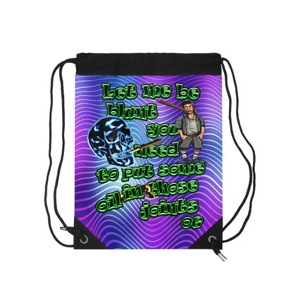 og - Drawstring Bag (purple wave)