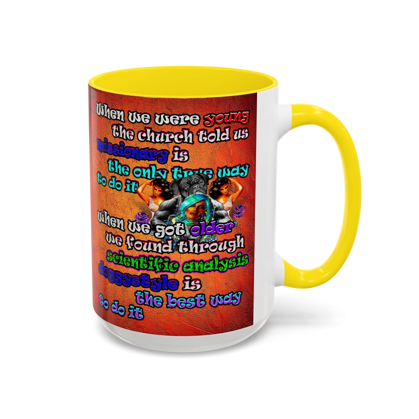 doggystyle - Accent Mug (burnt orange)