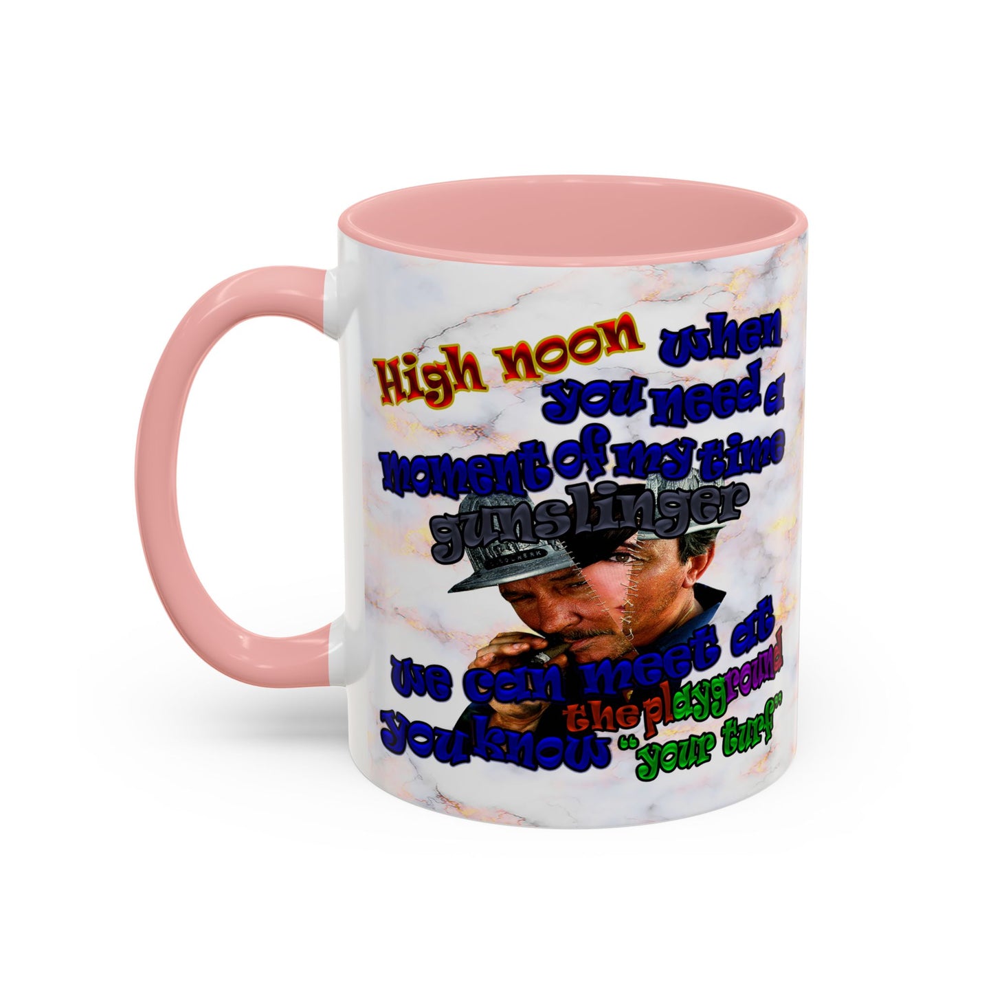 high noon - Accent Mug (white marble)